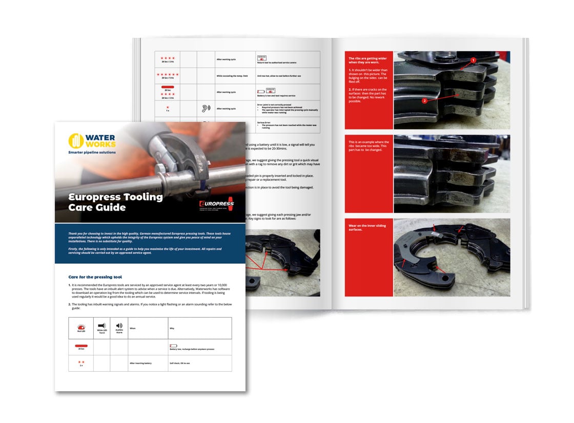 Download our Europress Tooling Care Guide Brochure
