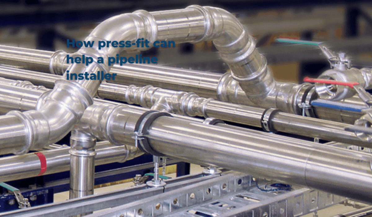 How press-fit piping can help a pipeline installer